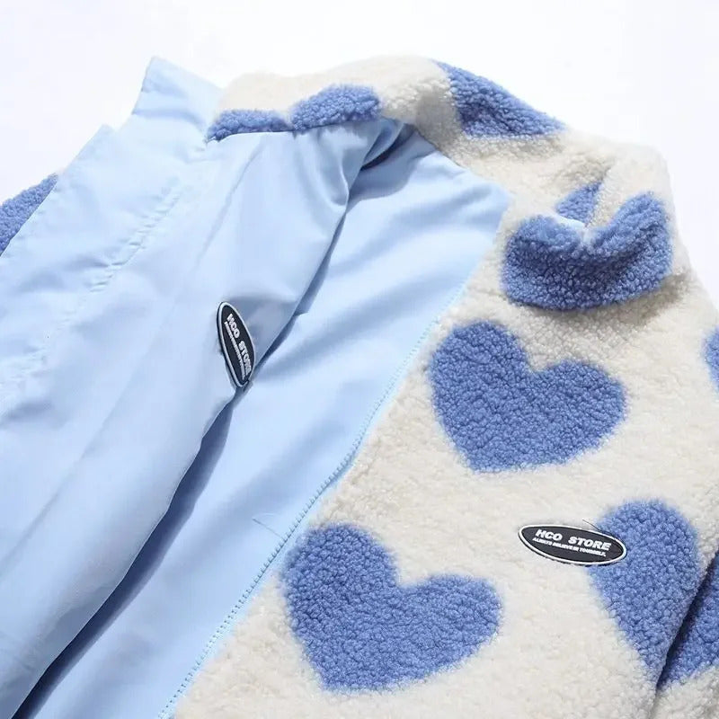 Katharine | Reversible Heart Jacket