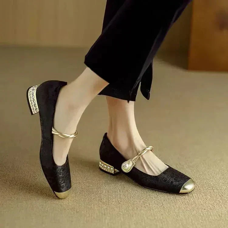 Mestelle | Leather Mary Janes