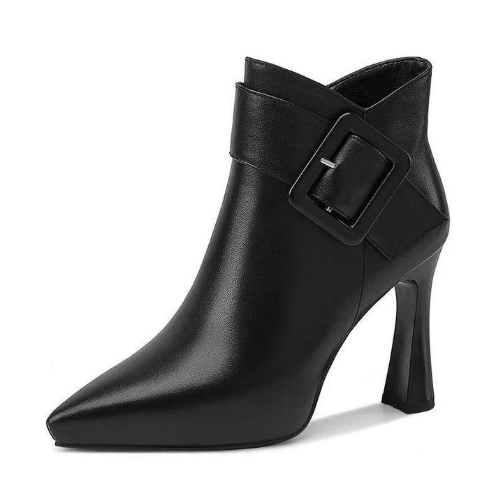 Aveline | Ankle Boots with Statement Buckle