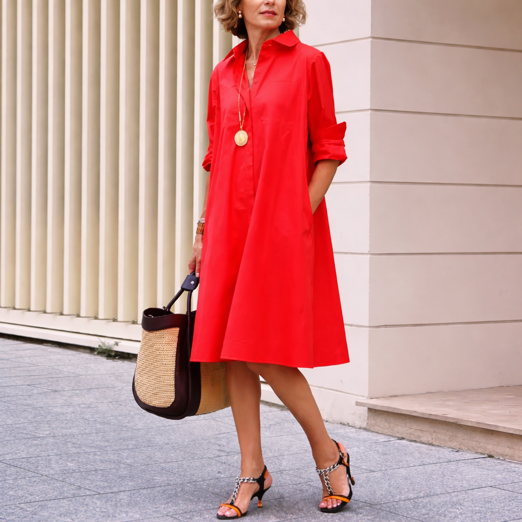 Judy | Timeless Shirt Dress