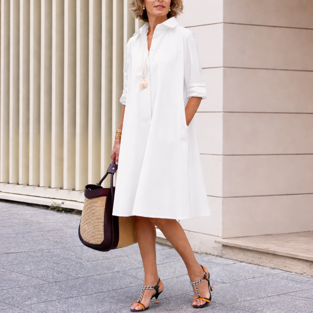 Judy | Timeless Shirt Dress