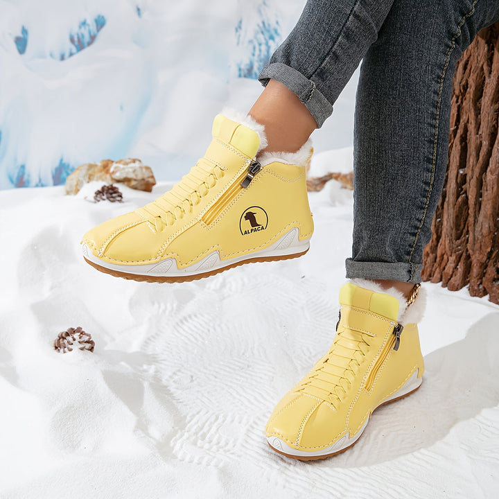 Léa™ | Comfortable Winter Ankle Boots with Ergonomic Design