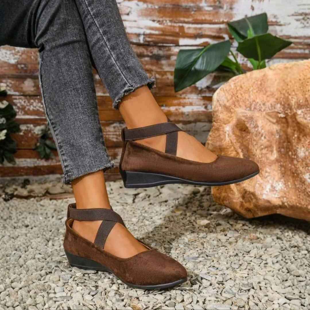 SOFIA™ | Everyday Comfort Wedge Ballerinas