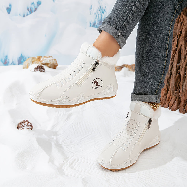 Léa™ | Comfortable Winter Ankle Boots with Ergonomic Design