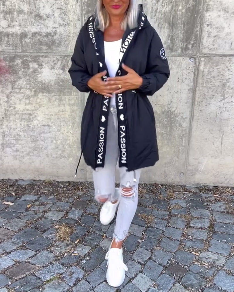 Vierra Luxe™ | Signature Hooded Windbreaker