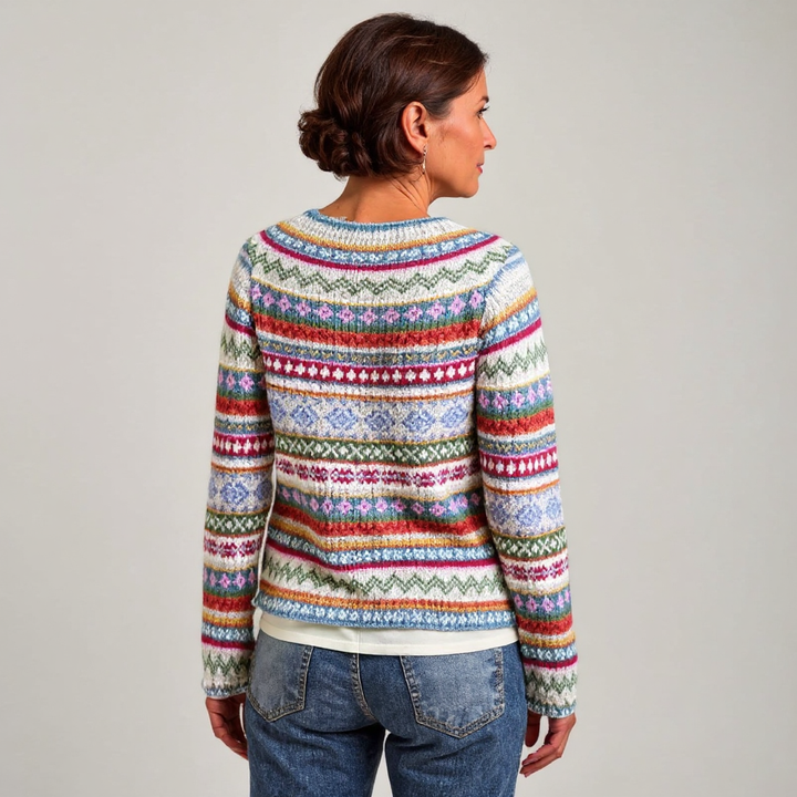 Camila™ | Vintage Icelandic Sweater
