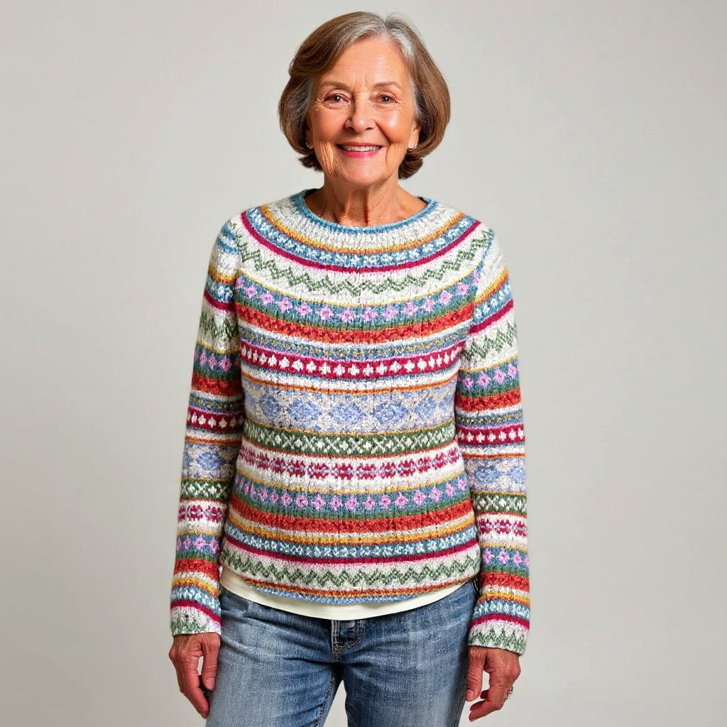 Camila™ | Vintage Icelandic Sweater