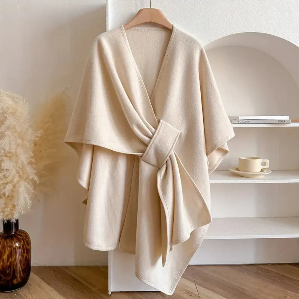 Aurelia Luxe™ | Wrap Poncho Shawl