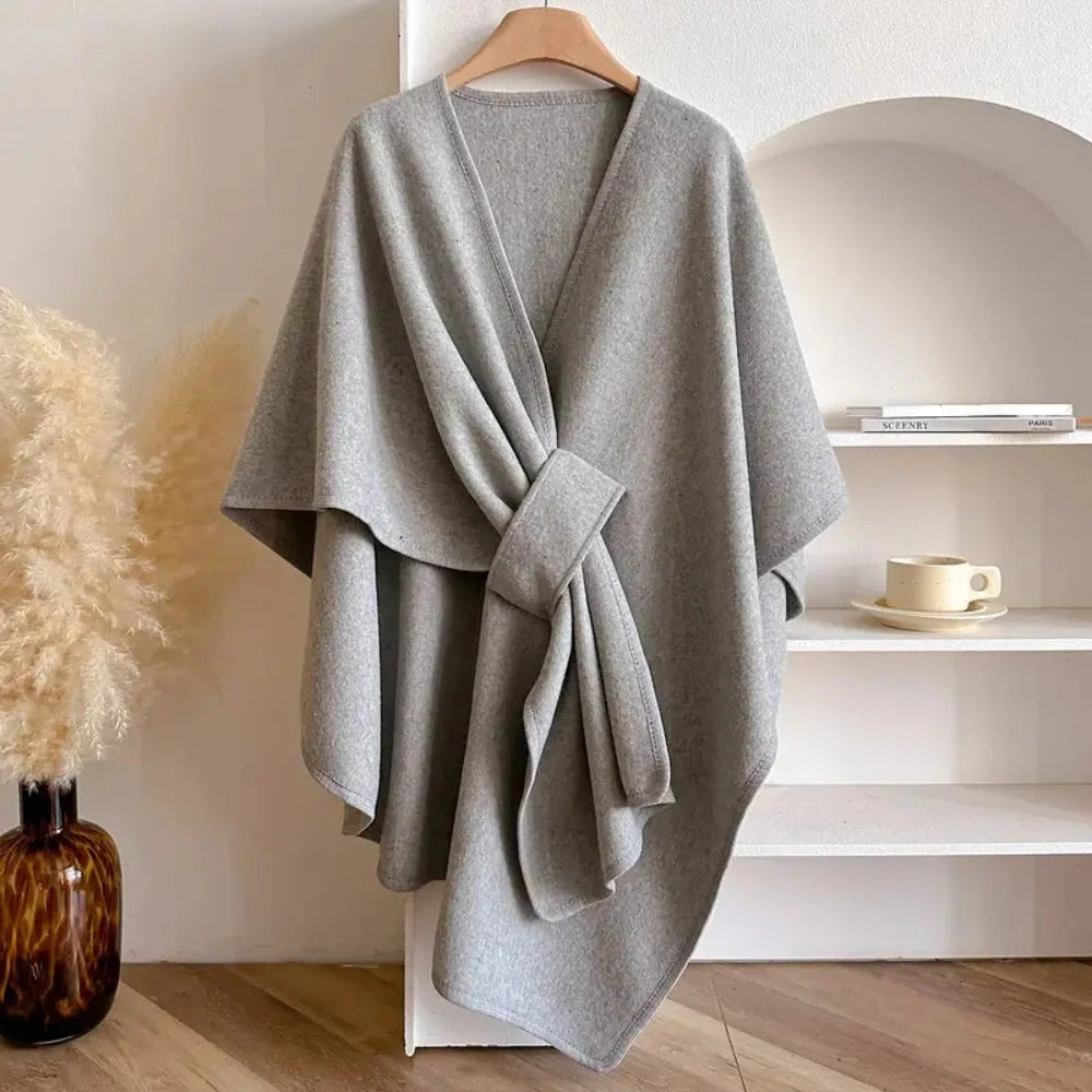 Aurelia Luxe™ | Wrap Poncho Shawl